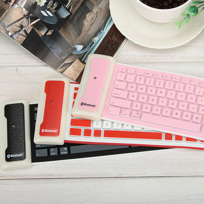 深圳三秀電子科技 iPad、安卓、微軟三系統(tǒng)通用鋁合金藍(lán)牙硅膠鍵盤全解析